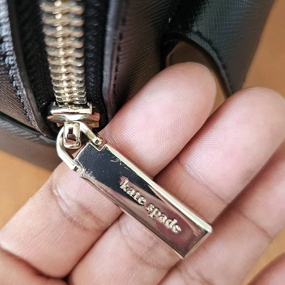 Kate Spade New York Black Saffiano Leather Schuyler Mini Backpack - Picture 10 of 10